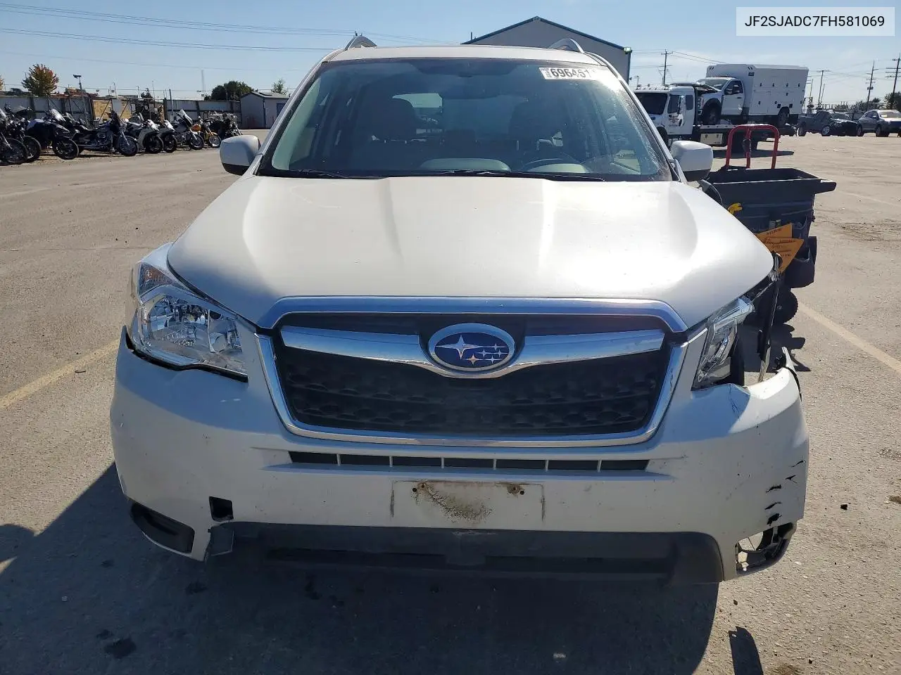 2015 SUBARU FORESTER VIN JF2SJADC7FH581069 — фото 5