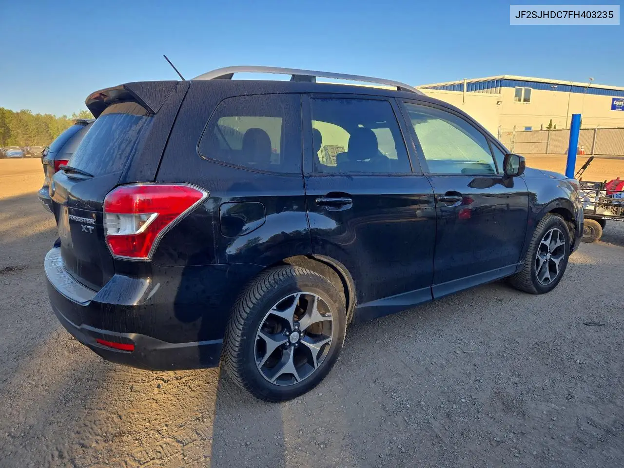 2015 SUBARU FORESTER VIN JF2SJHDC7FH403235 — фото 3
