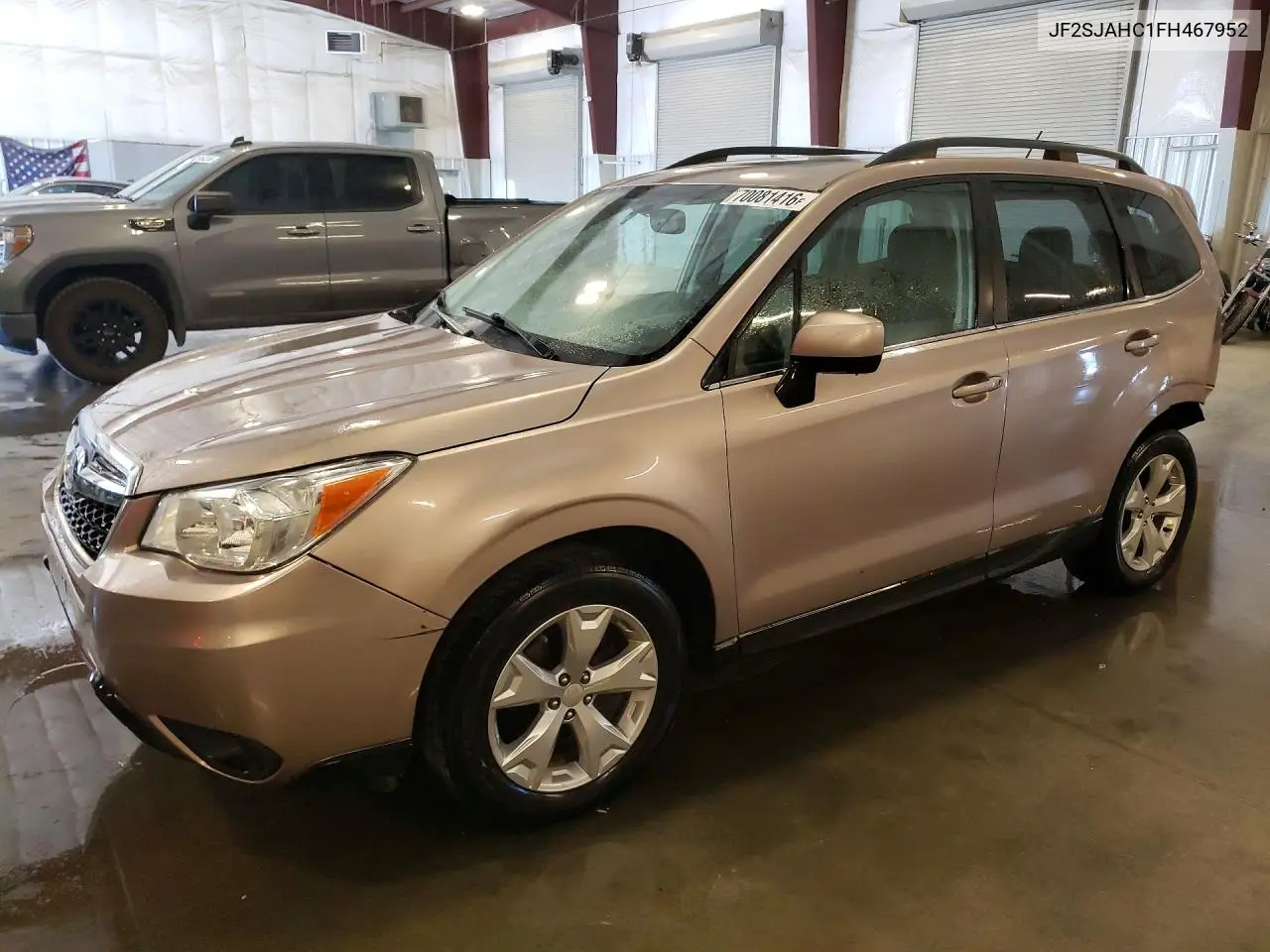 SUBARU FORESTER 2015, VIN JF2SJAHC1FH467952