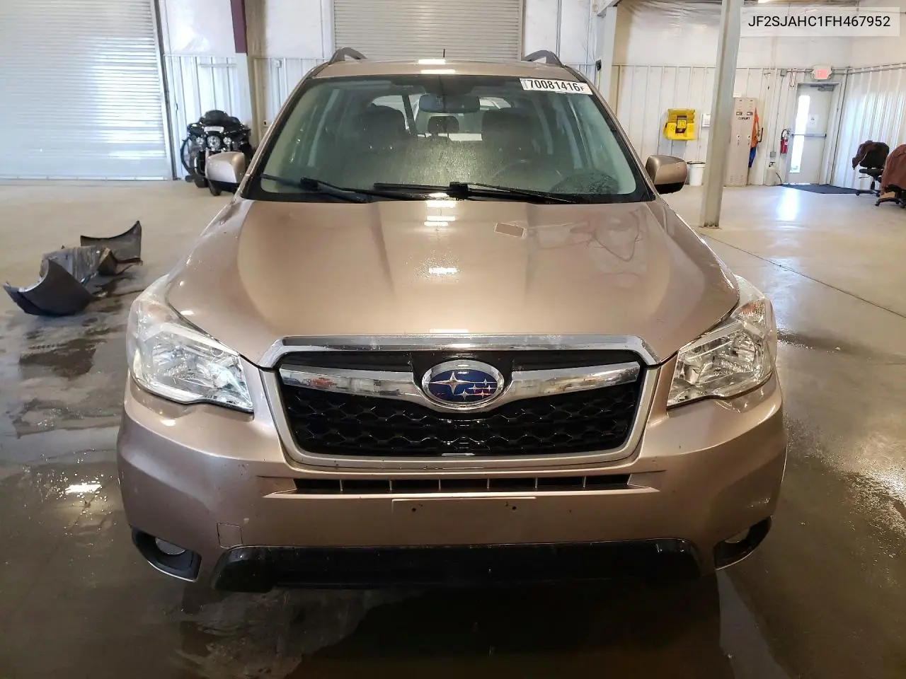 2015 SUBARU FORESTER VIN JF2SJAHC1FH467952 — фото 5
