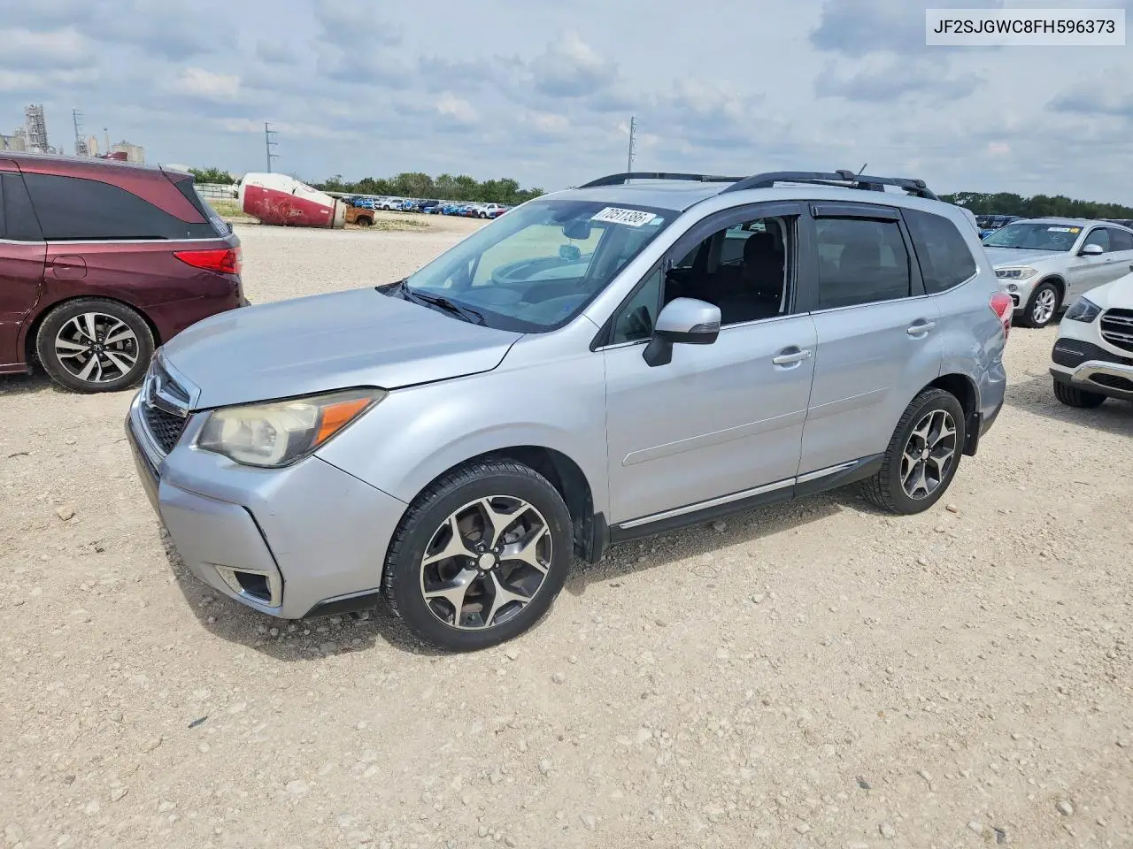 SUBARU FORESTER 2015, VIN JF2SJGWC8FH596373