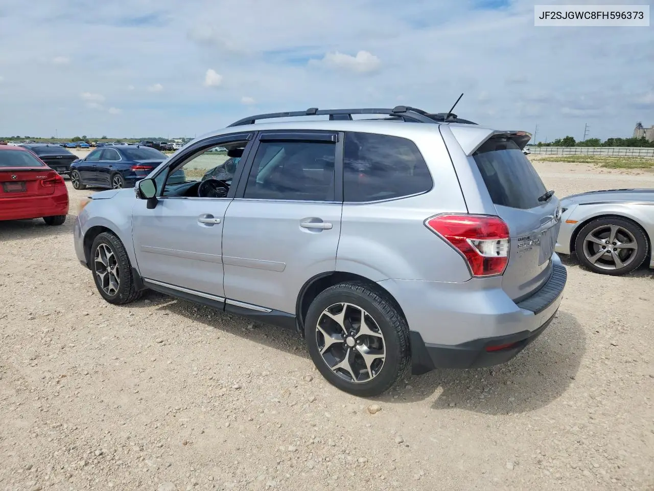 2015 SUBARU FORESTER VIN JF2SJGWC8FH596373 — фото 2