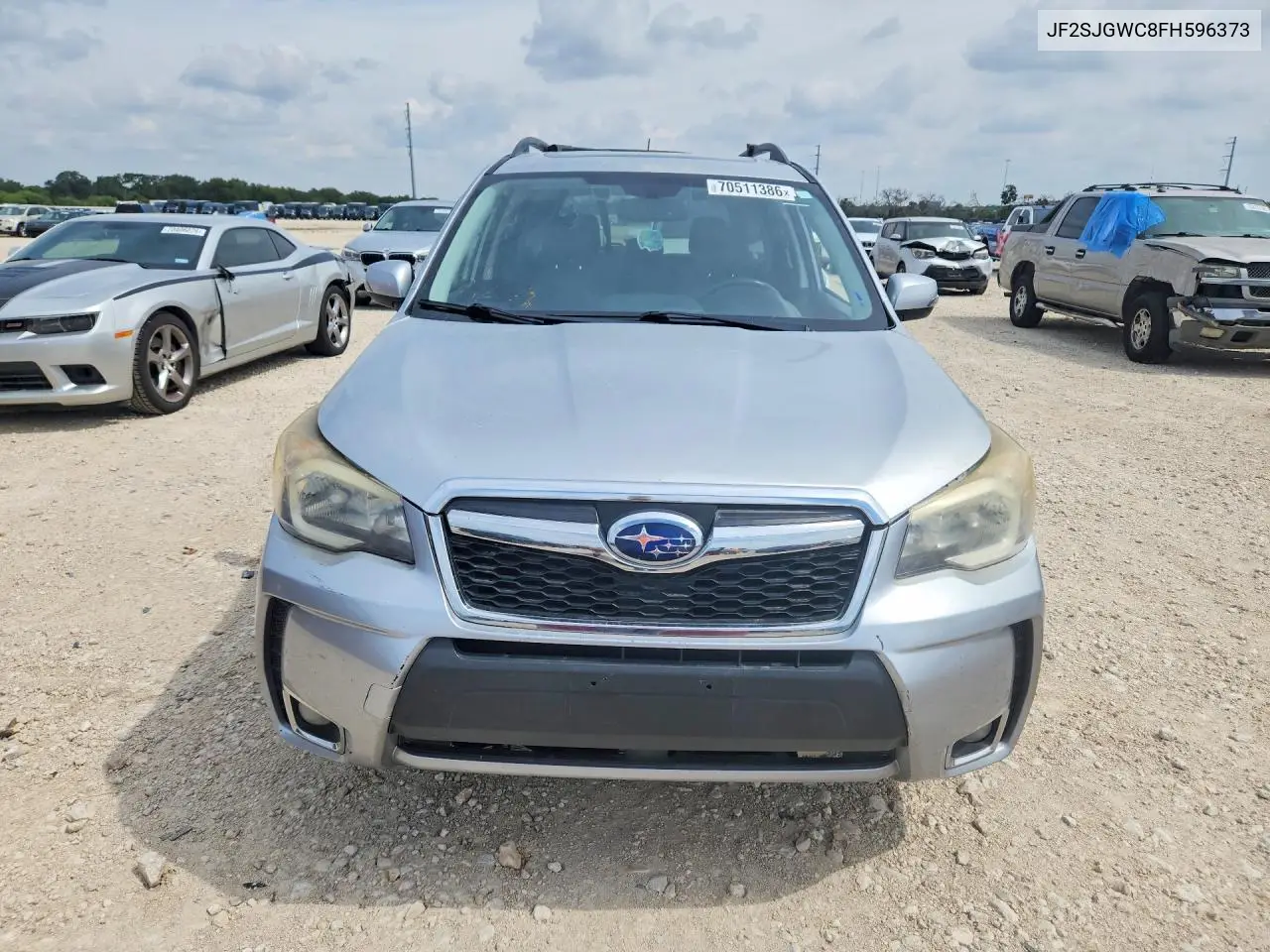 2015 SUBARU FORESTER VIN JF2SJGWC8FH596373 — фото 5