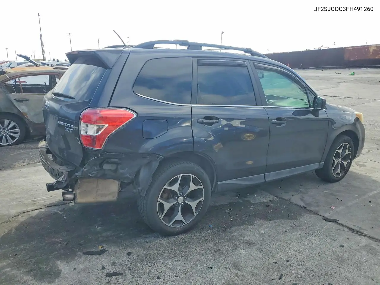 2015 SUBARU FORESTER VIN JF2SJGDC3FH491260 — фото 3