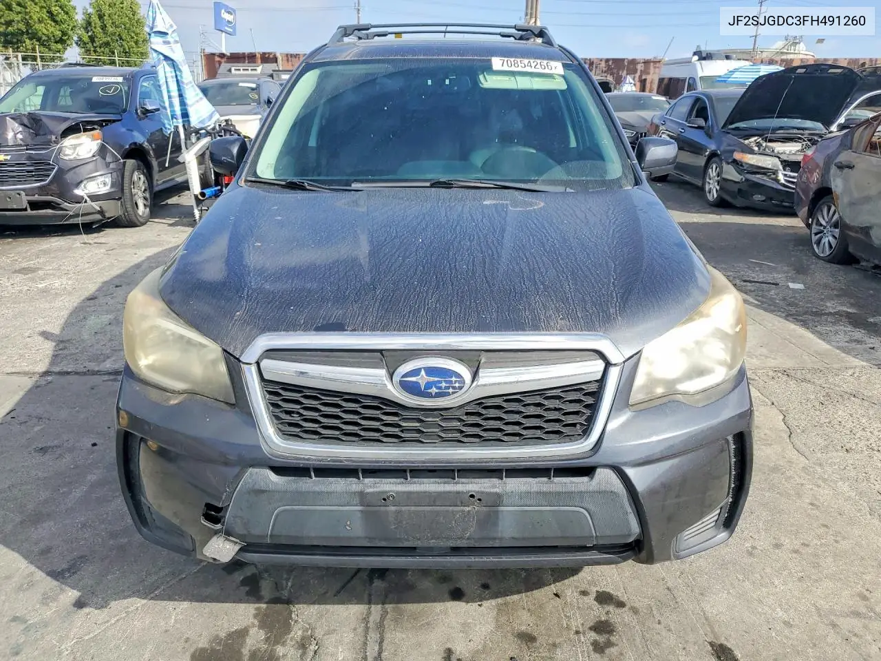 2015 SUBARU FORESTER VIN JF2SJGDC3FH491260 — фото 5
