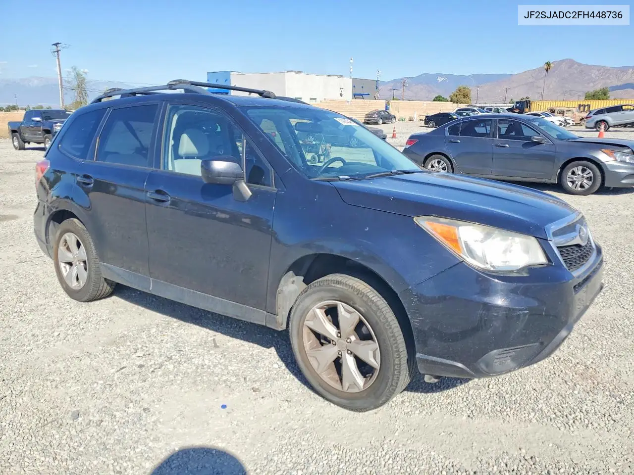 2015 SUBARU FORESTER VIN JF2SJADC2FH448736 — фото 4