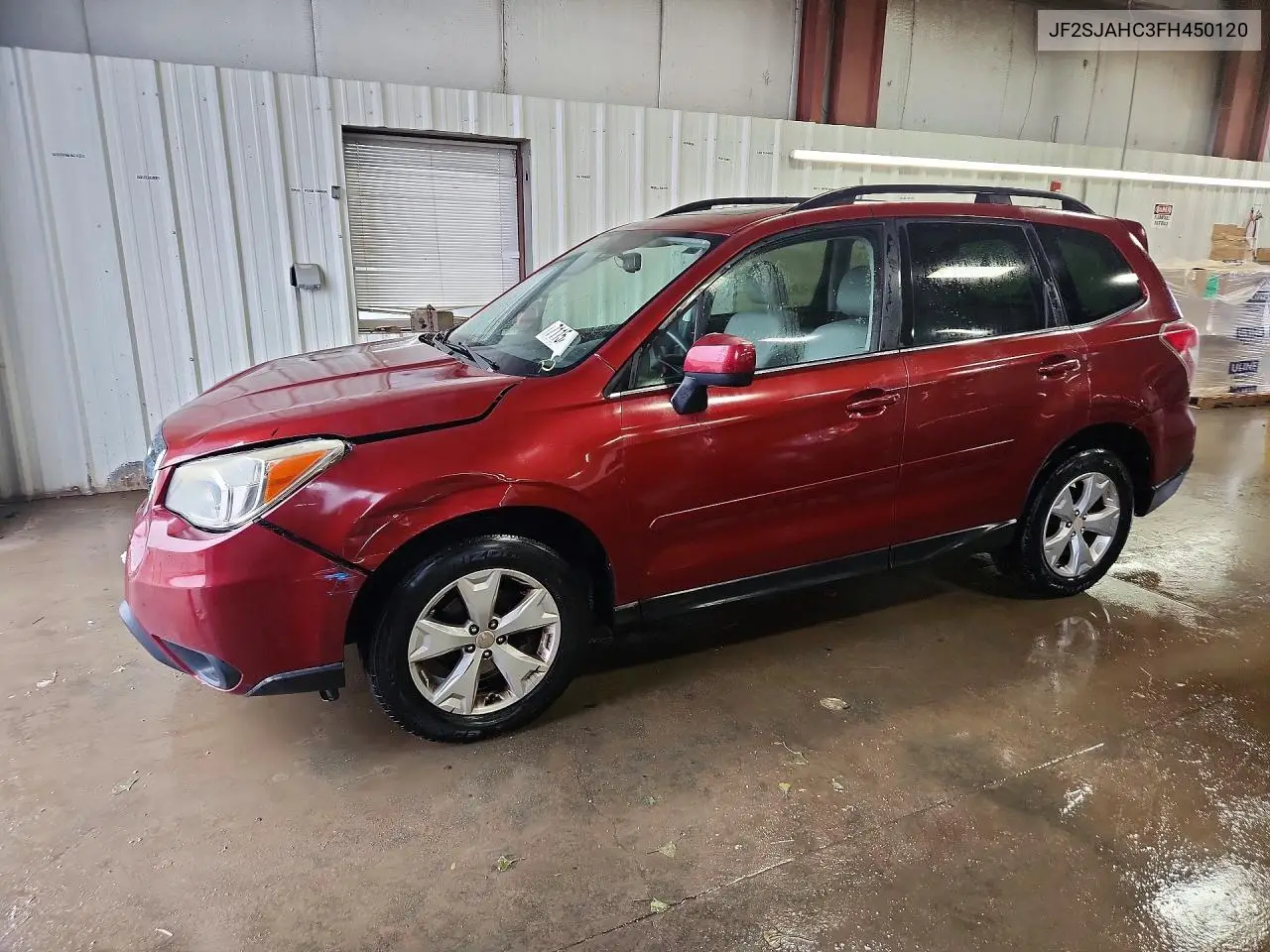 SUBARU FORESTER 2015, VIN JF2SJAHC3FH450120