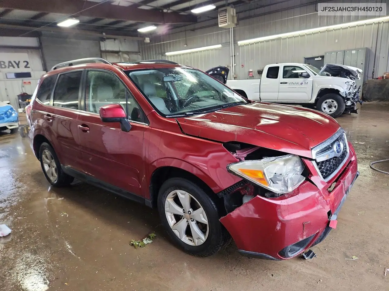 2015 SUBARU FORESTER VIN JF2SJAHC3FH450120 — фото 4