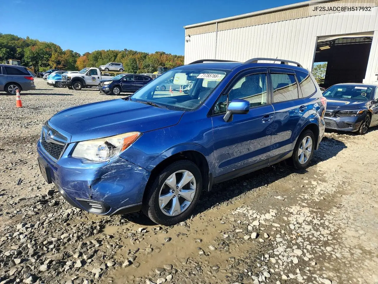 SUBARU FORESTER 2015, VIN JF2SJADC8FH517932