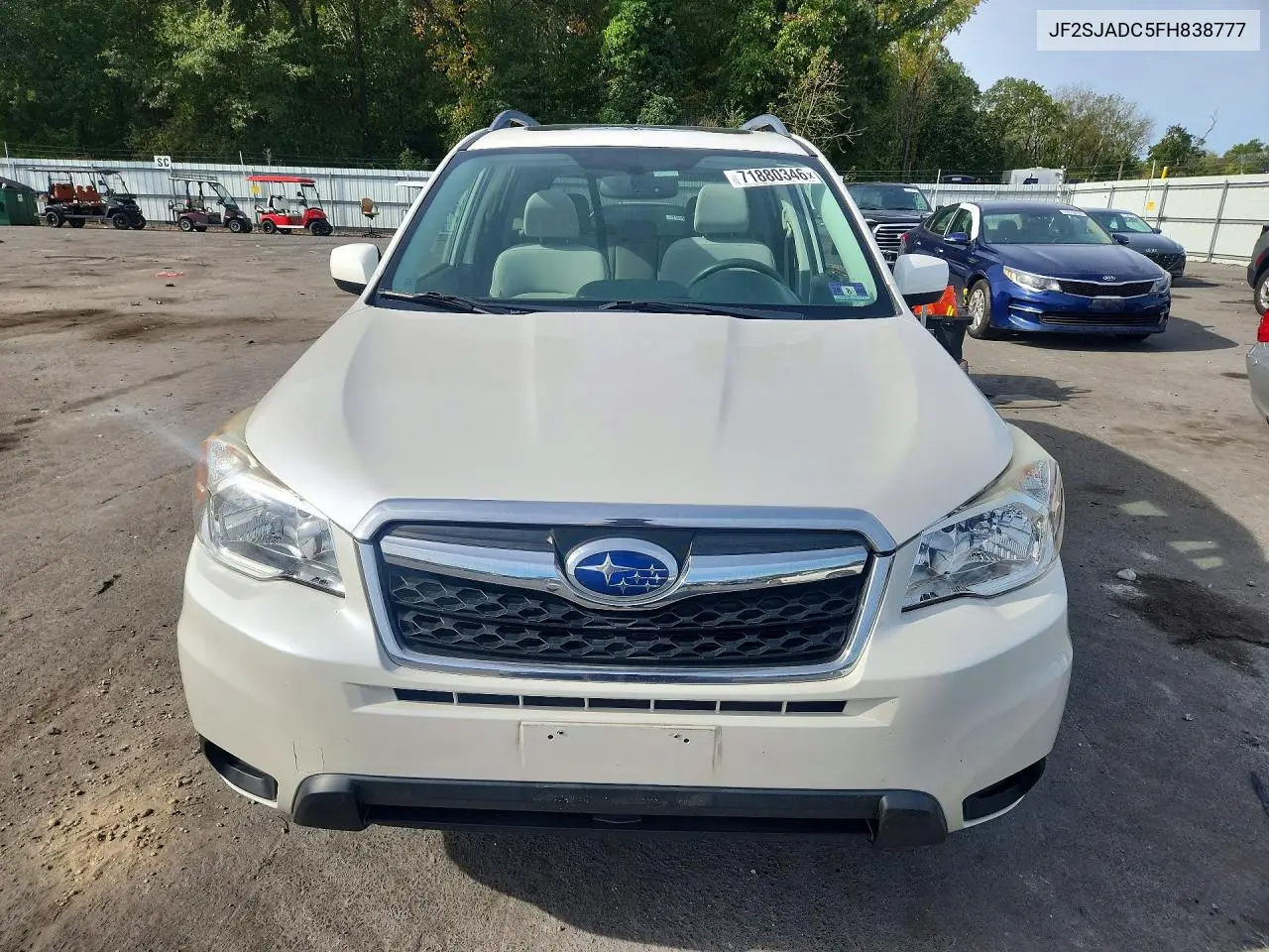 2015 SUBARU FORESTER VIN JF2SJADC5FH838777 — фото 5