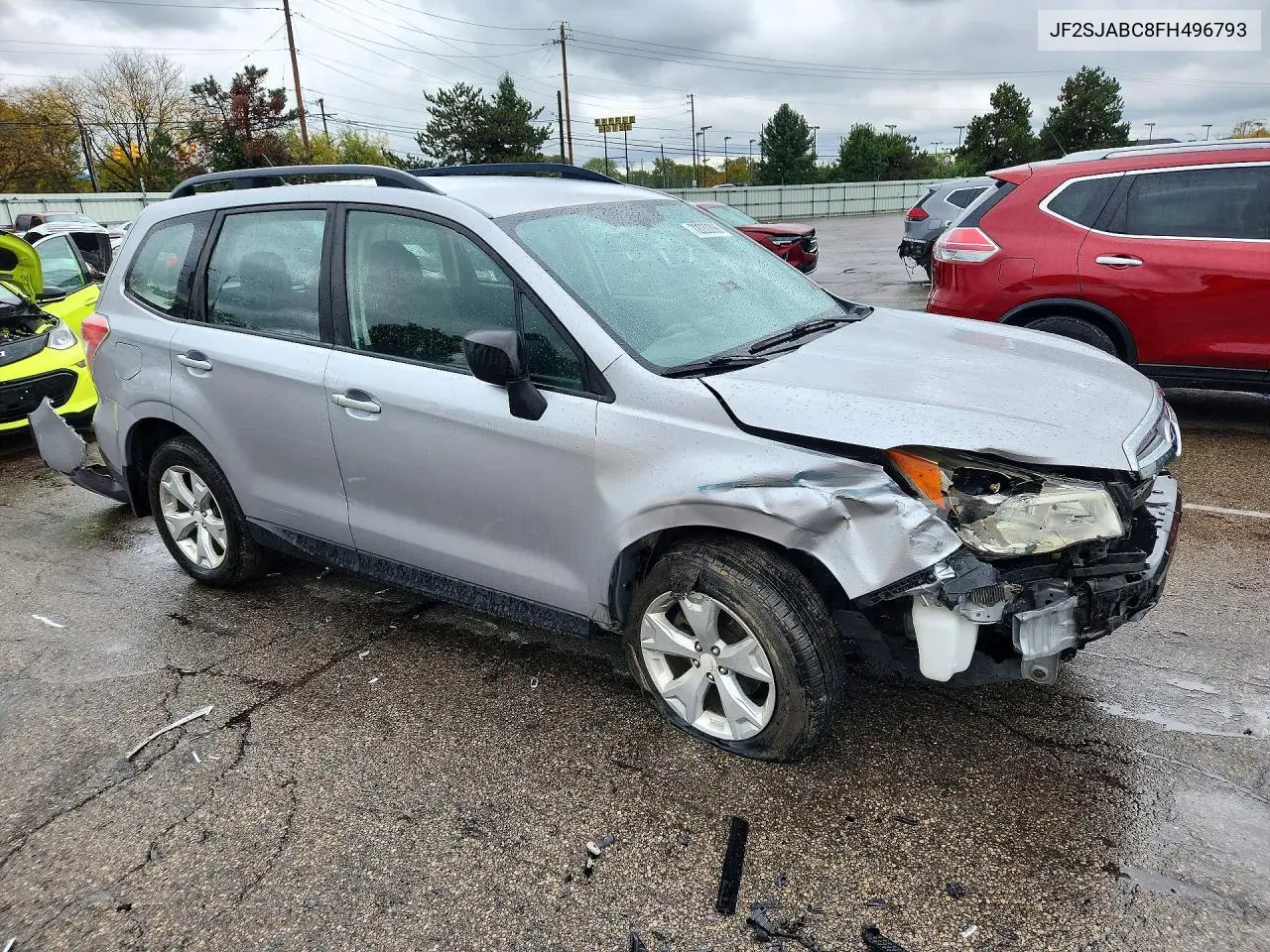 2015 SUBARU FORESTER VIN JF2SJABC8FH496793 — фото 4