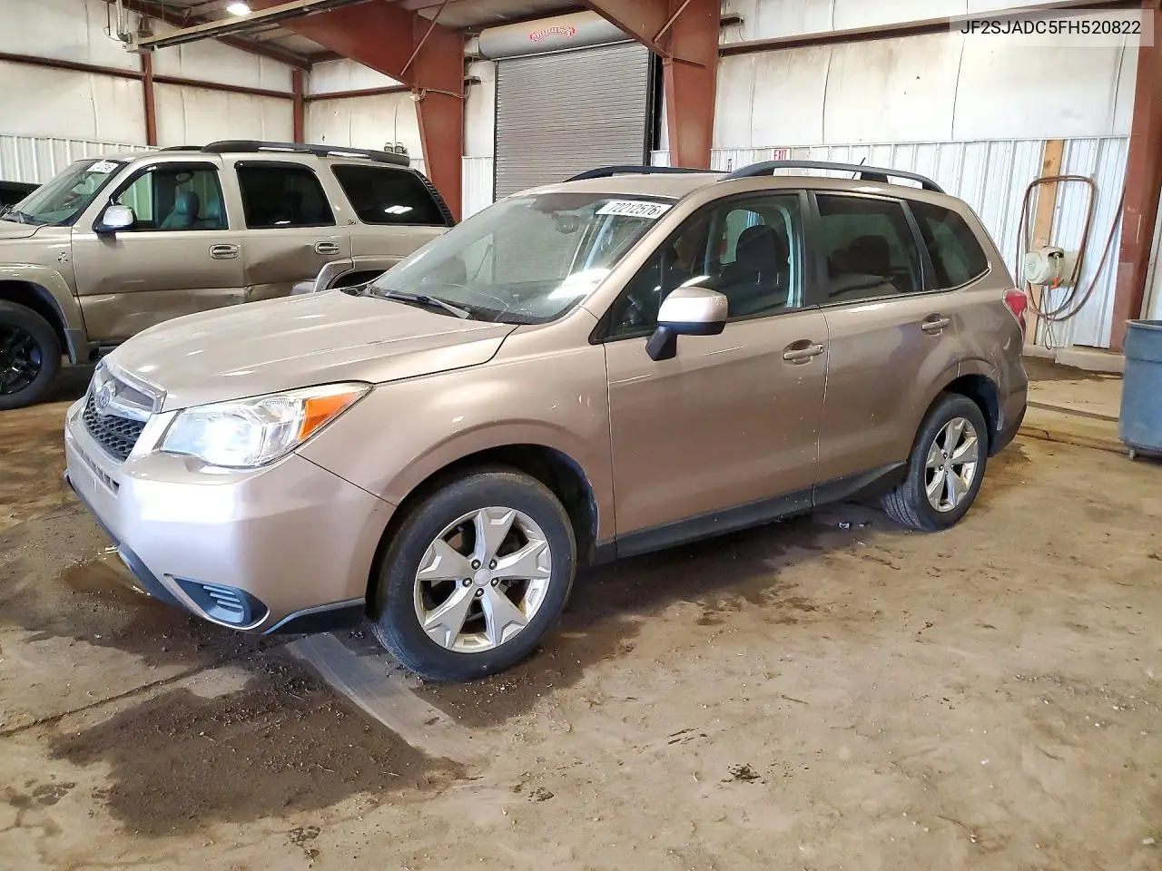 SUBARU FORESTER 2015, VIN JF2SJADC5FH520822