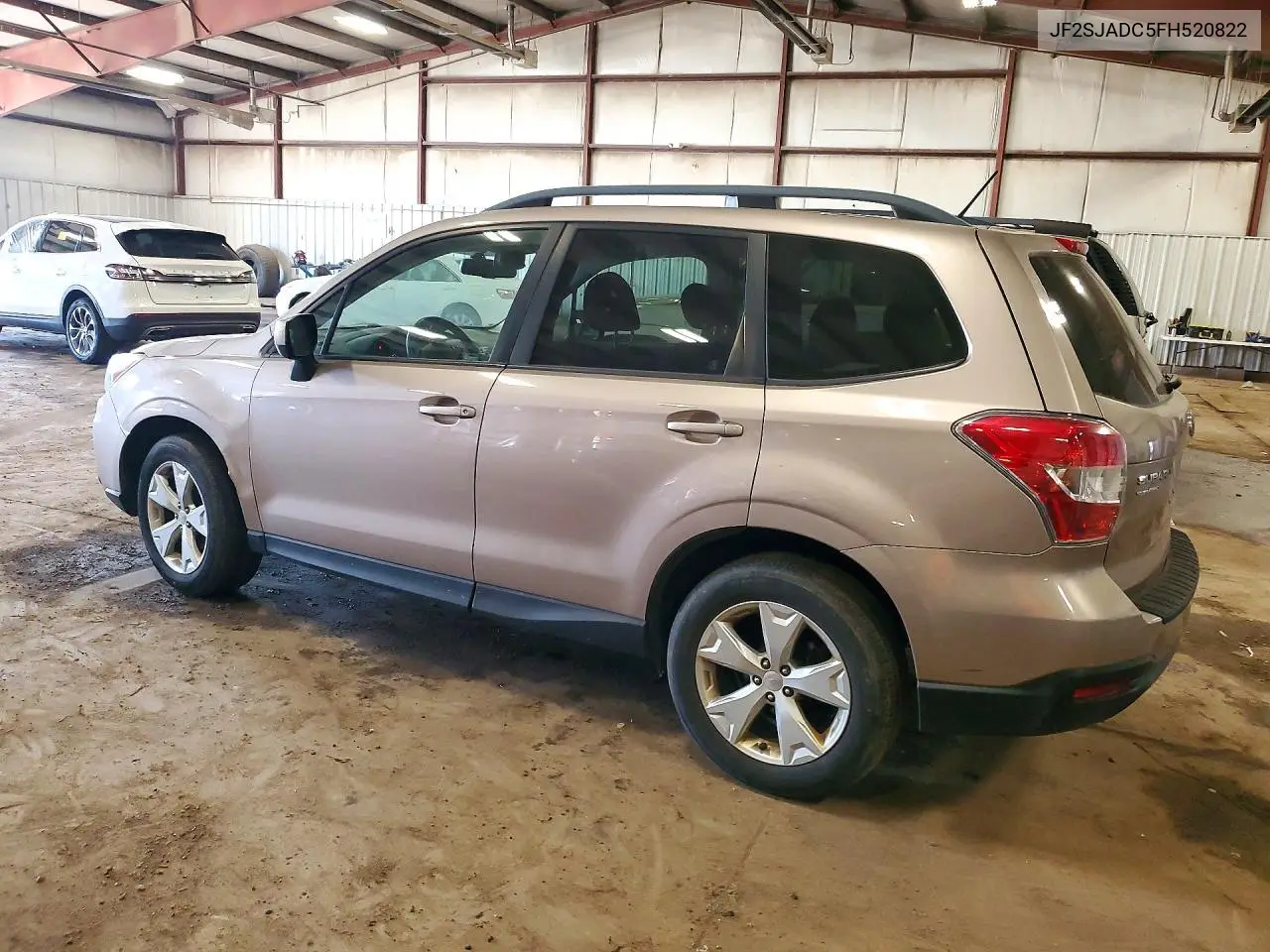 2015 SUBARU FORESTER VIN JF2SJADC5FH520822 — фото 2