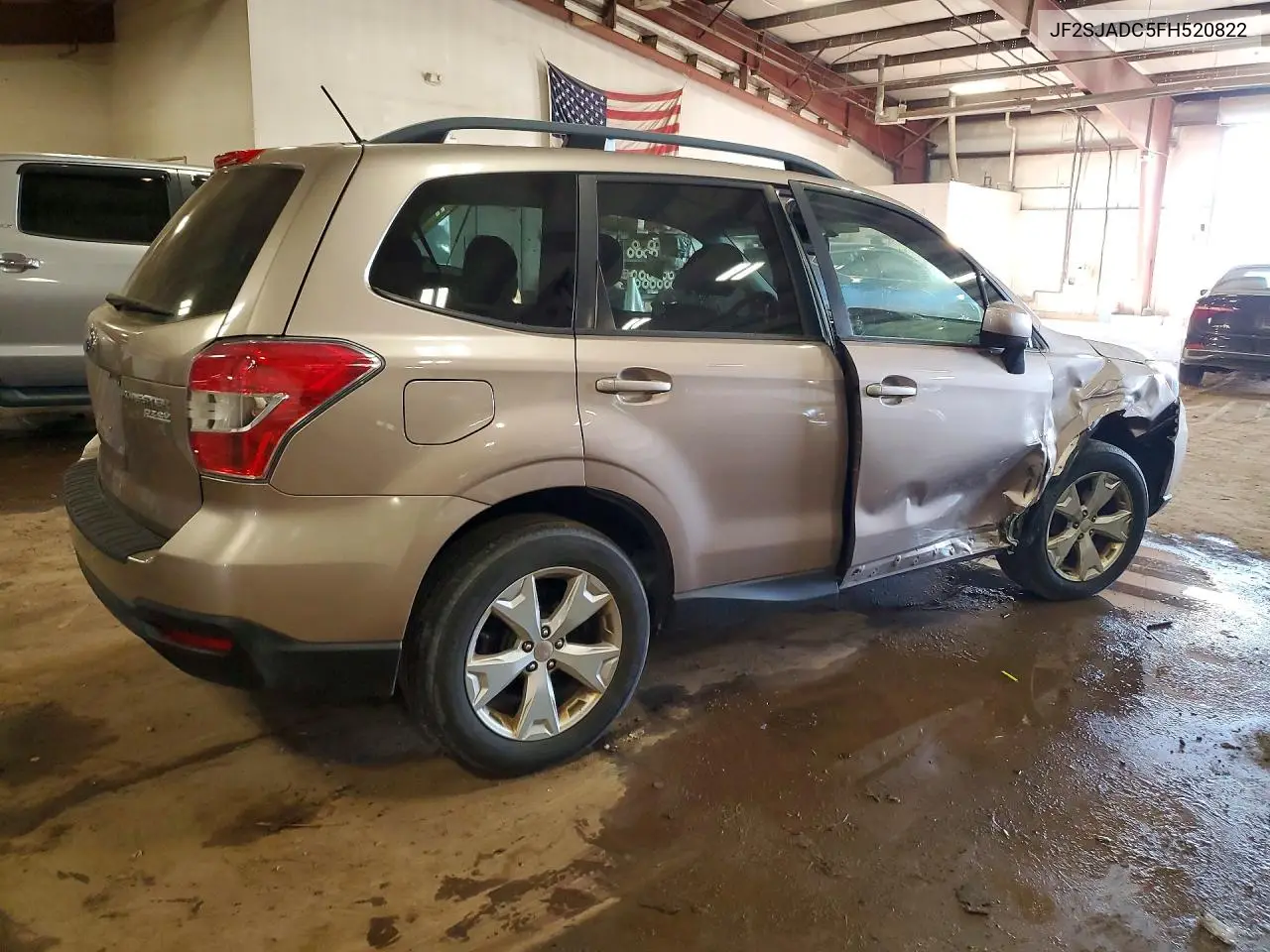 2015 SUBARU FORESTER VIN JF2SJADC5FH520822 — фото 3