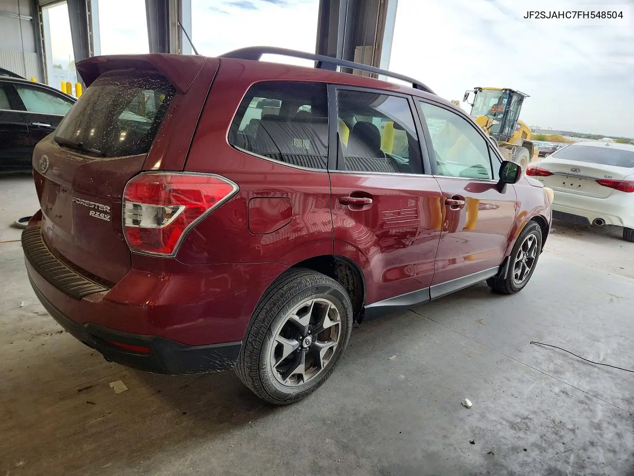 2015 SUBARU FORESTER VIN JF2SJAHC7FH548504 — фото 3