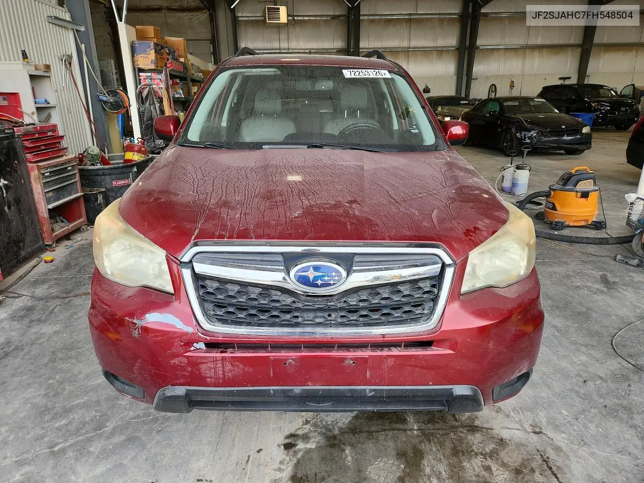 2015 SUBARU FORESTER VIN JF2SJAHC7FH548504 — фото 5