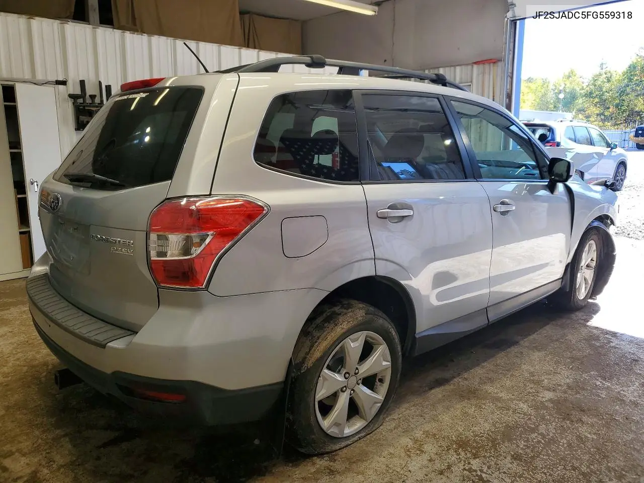 2015 SUBARU FORESTER VIN JF2SJADC5FG559318 — фото 3