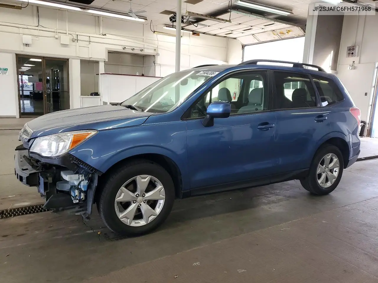 SUBARU FORESTER 2015, VIN JF2SJAFC6FH571968