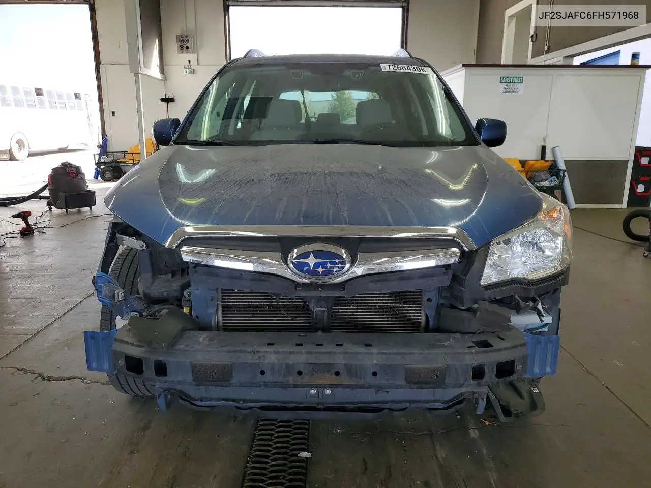 2015 SUBARU FORESTER VIN JF2SJAFC6FH571968 — фото 5