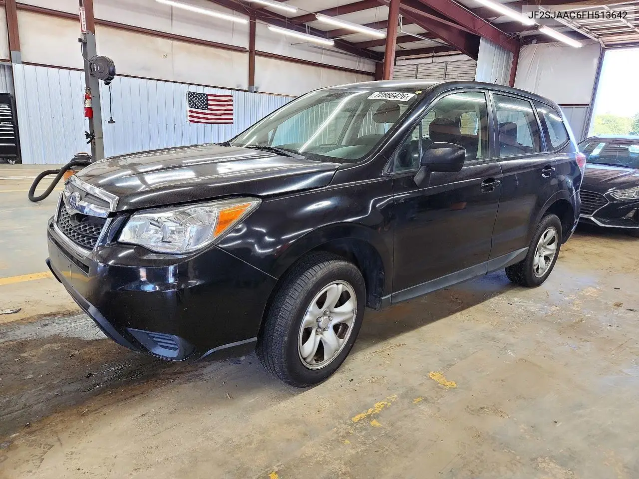 SUBARU FORESTER 2015, VIN JF2SJAAC6FH513642