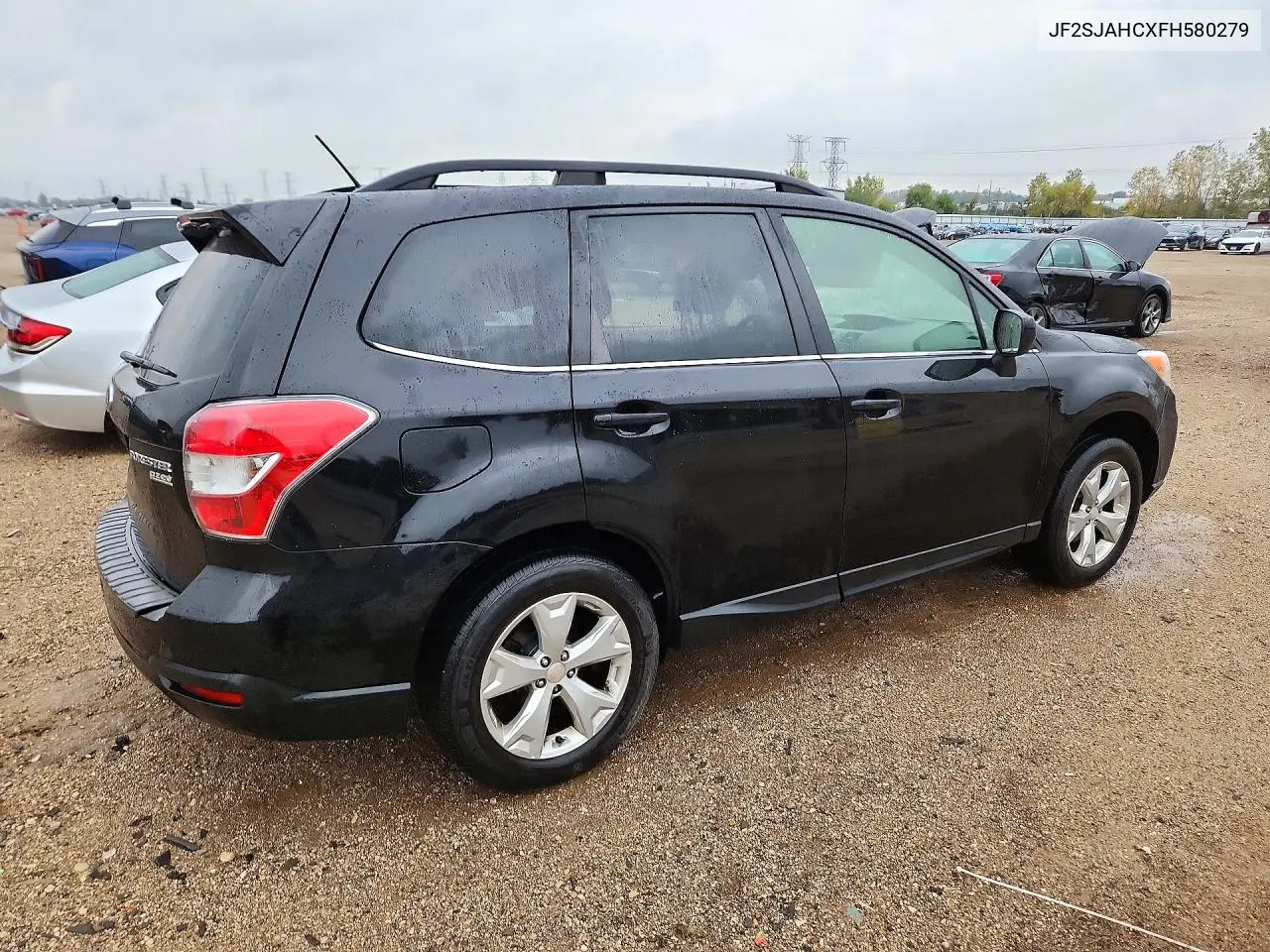 2015 SUBARU FORESTER VIN JF2SJAHCXFH580279 — фото 3