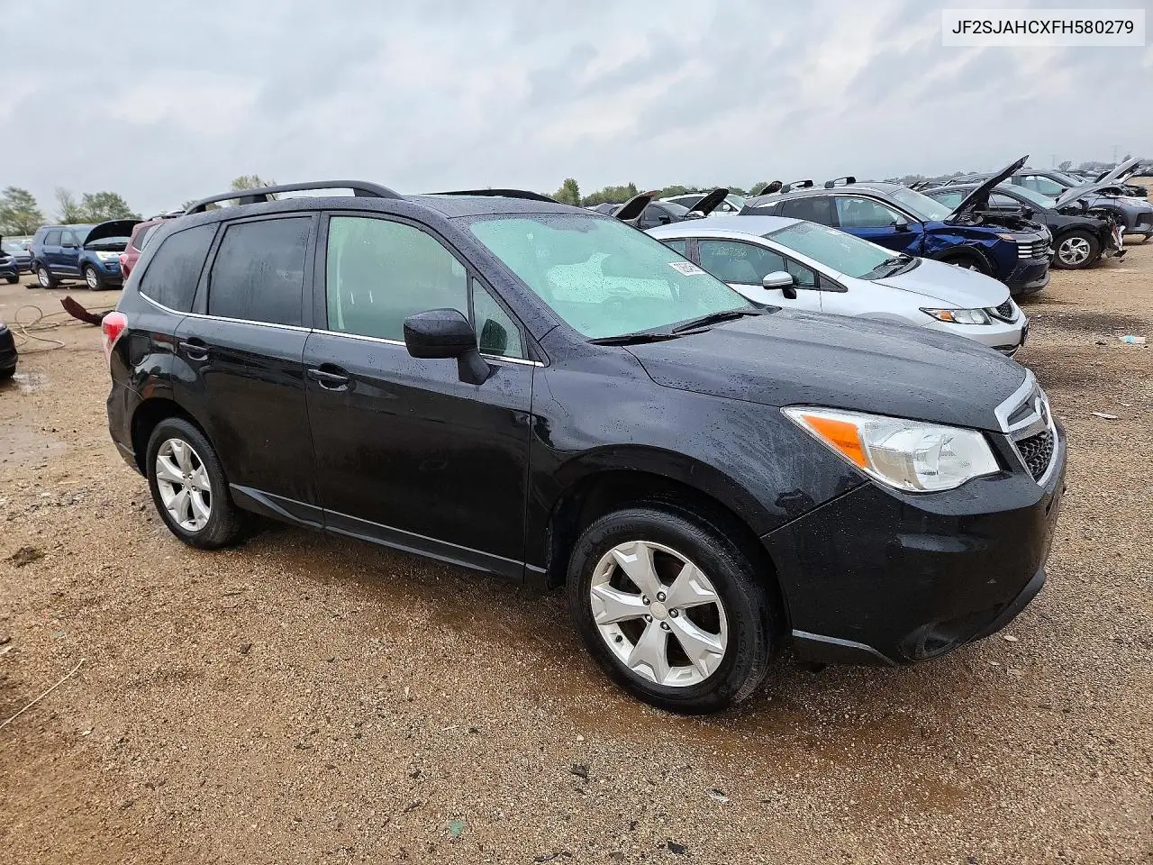 2015 SUBARU FORESTER VIN JF2SJAHCXFH580279 — фото 4