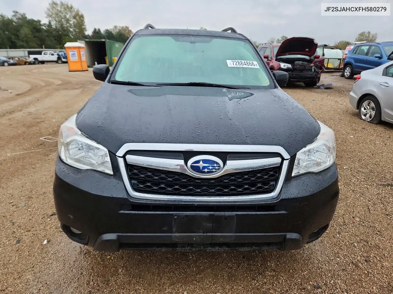2015 SUBARU FORESTER VIN JF2SJAHCXFH580279 — фото 5