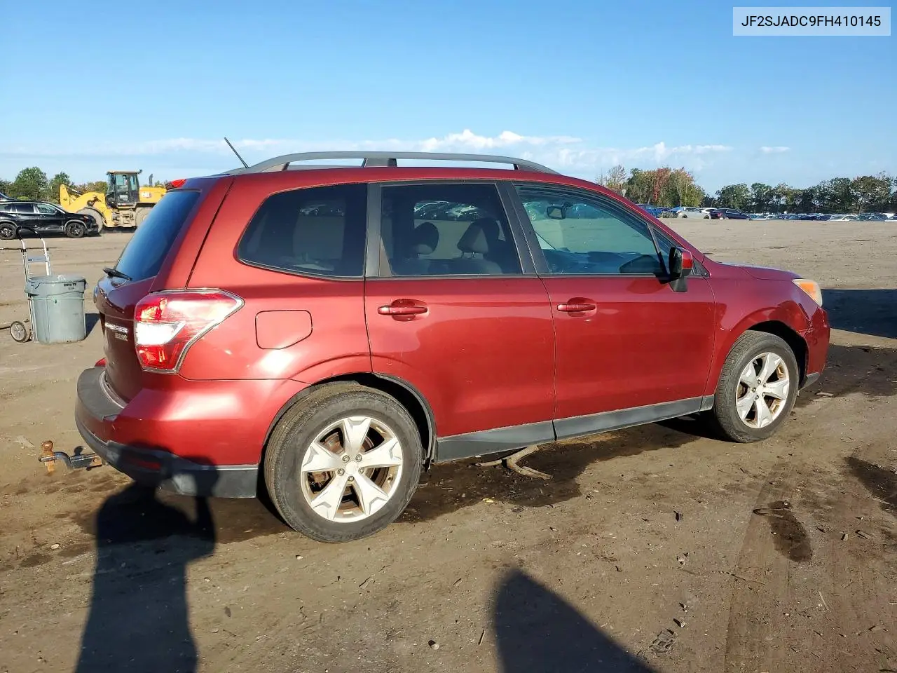 2015 SUBARU FORESTER VIN JF2SJADC9FH410145 — фото 3