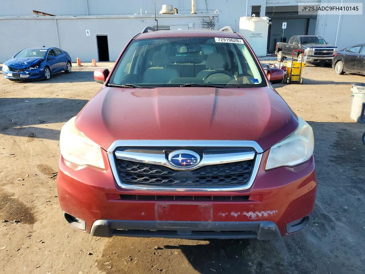 2015 SUBARU FORESTER VIN JF2SJADC9FH410145 — фото 5