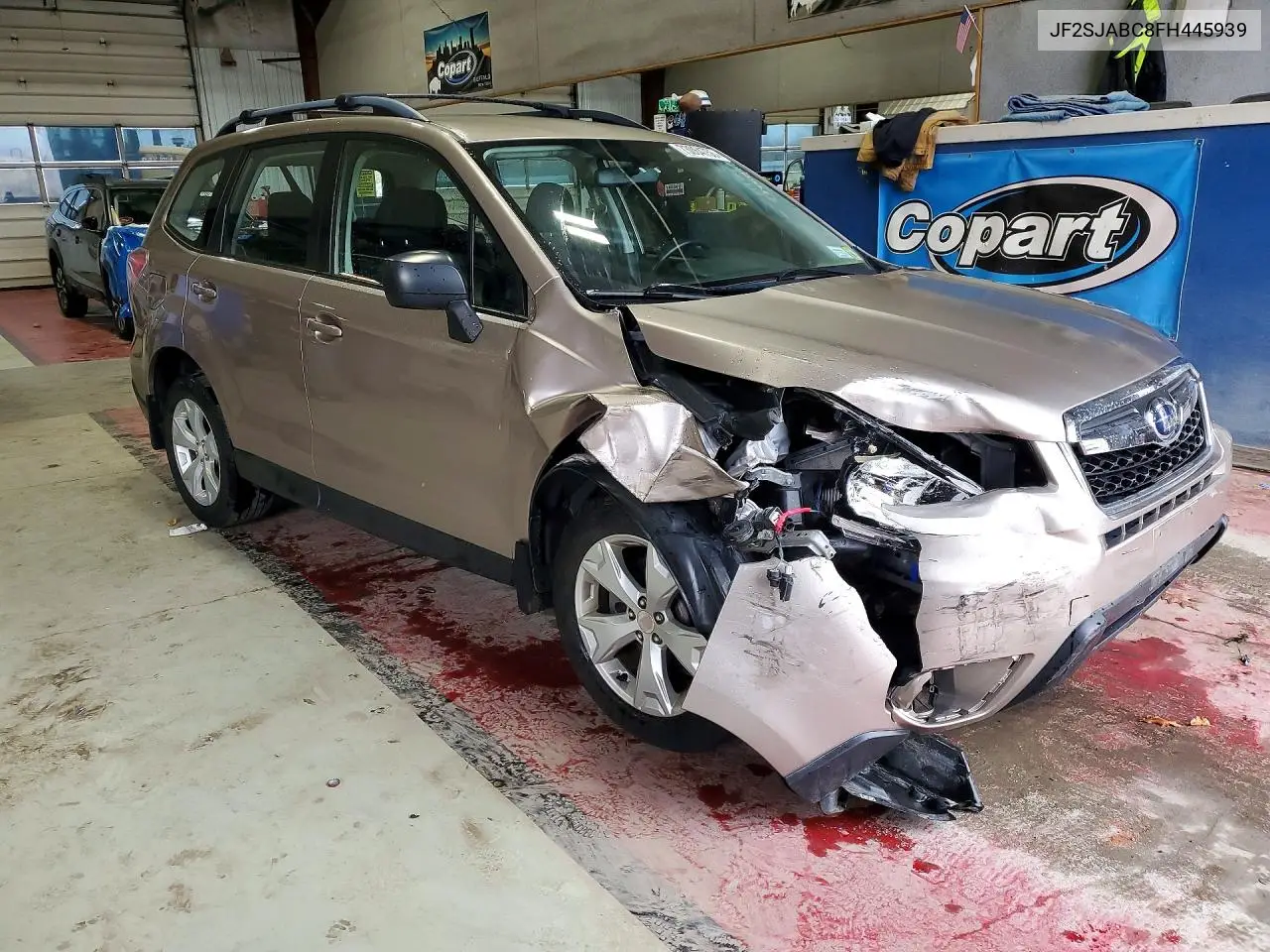 2015 SUBARU FORESTER VIN JF2SJABC8FH445939 — фото 4