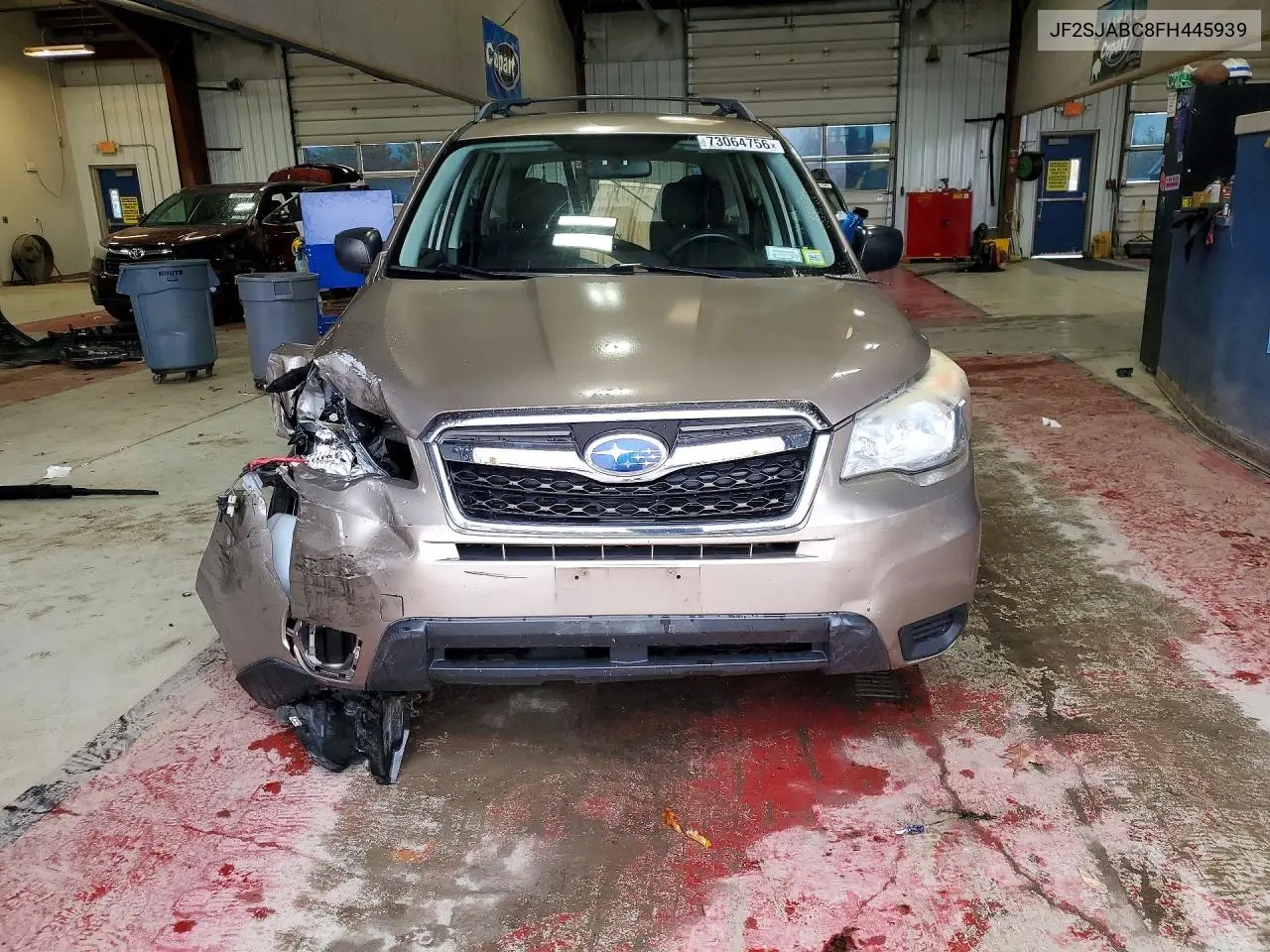 2015 SUBARU FORESTER VIN JF2SJABC8FH445939 — фото 5