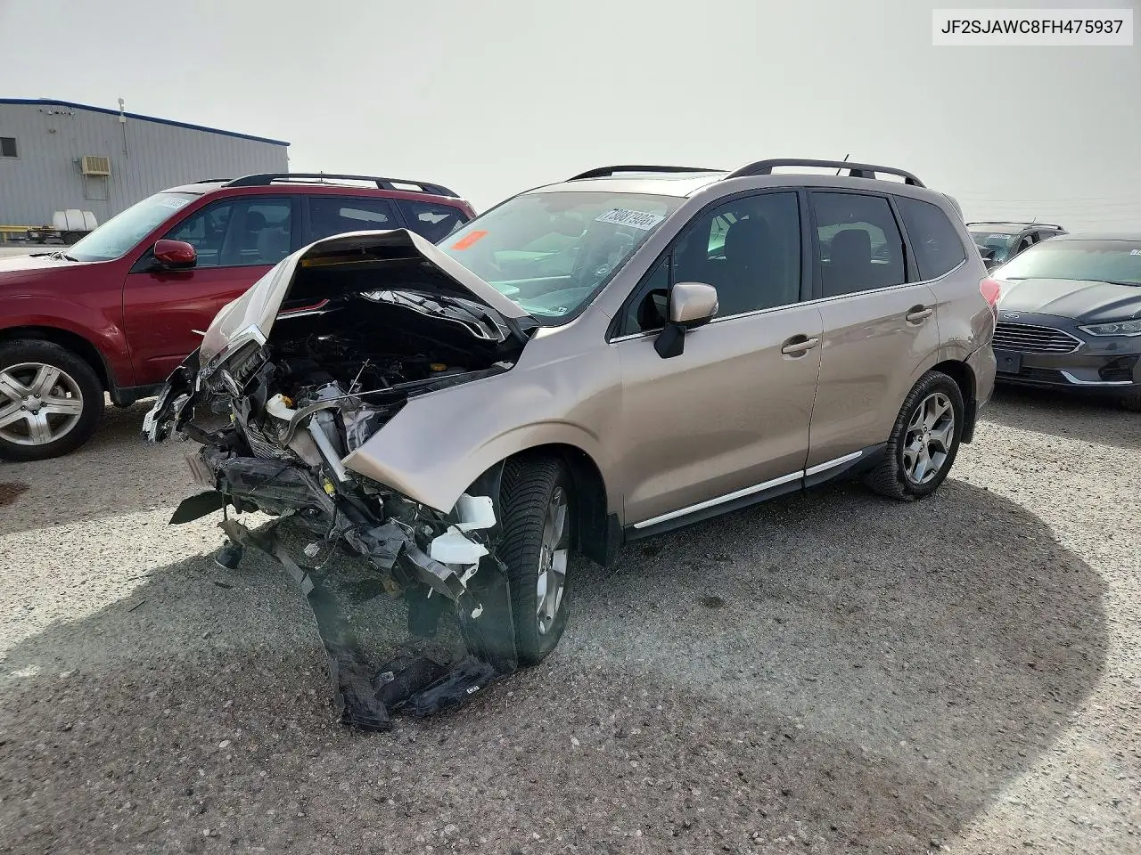 SUBARU FORESTER 2015, VIN JF2SJAWC8FH475937