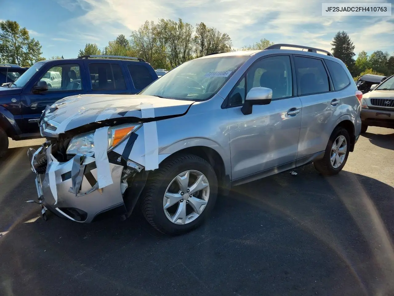 SUBARU FORESTER 2015, VIN JF2SJADC2FH410763