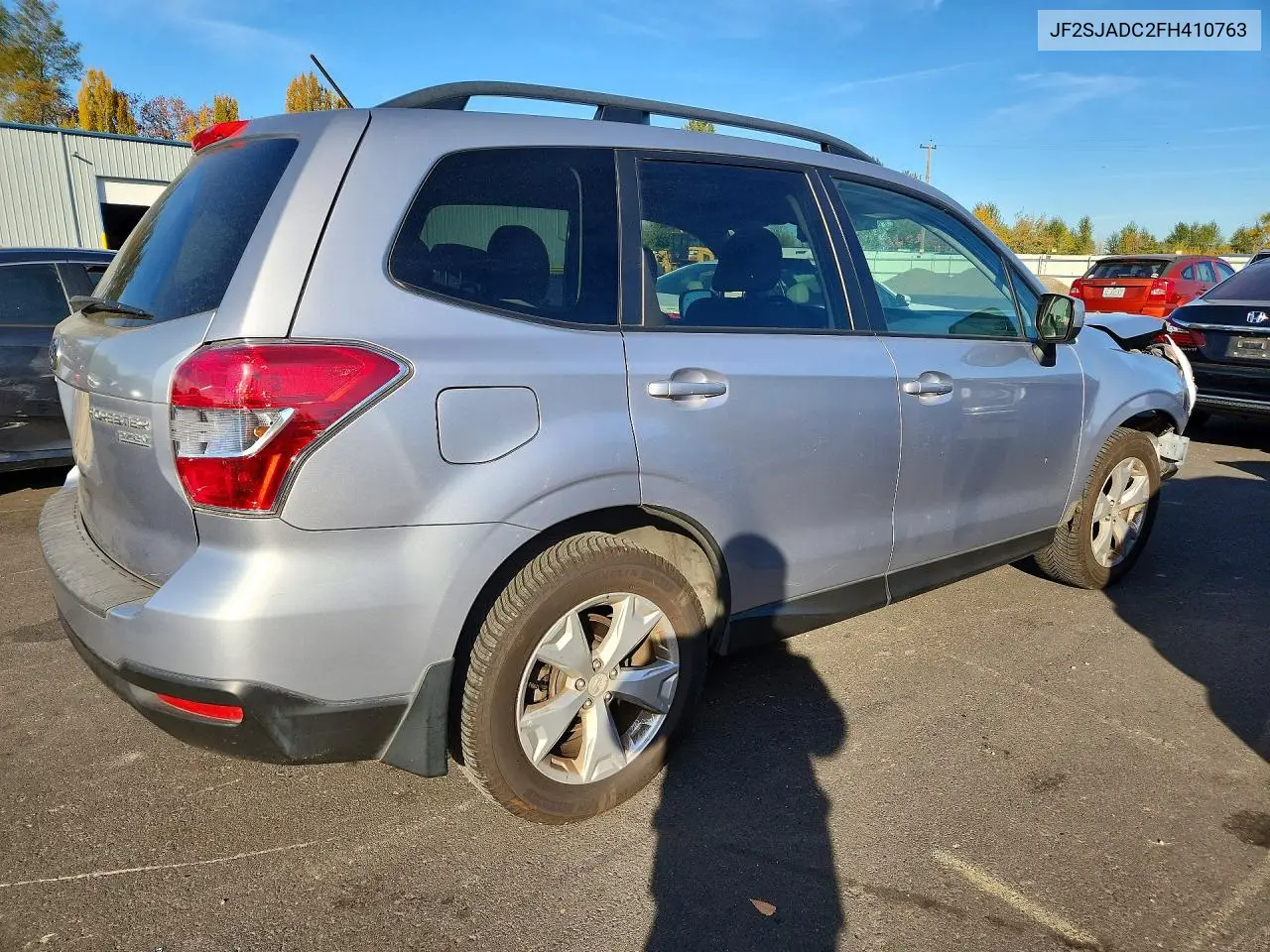 2015 SUBARU FORESTER VIN JF2SJADC2FH410763 — фото 3