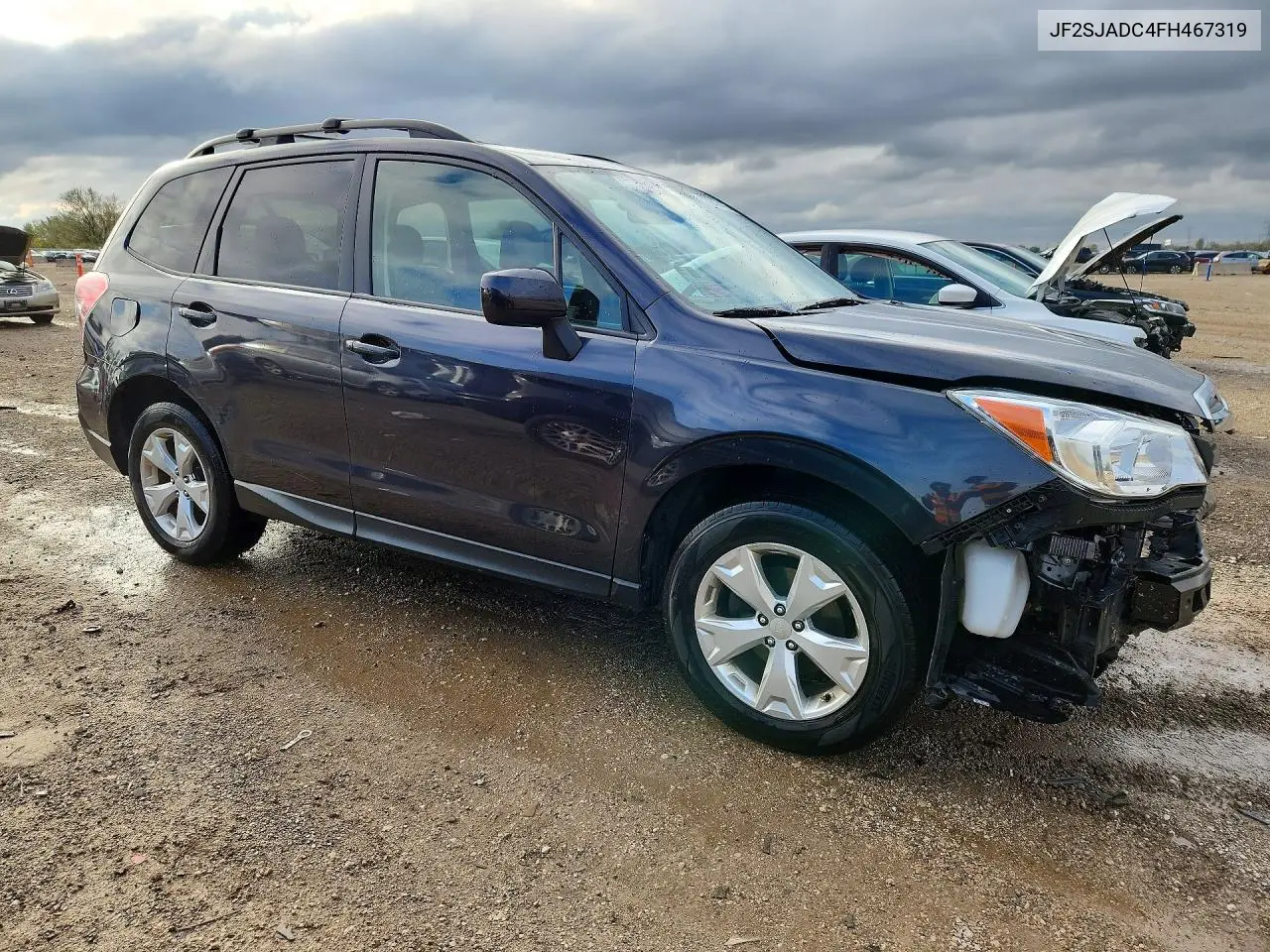 2015 SUBARU FORESTER VIN JF2SJADC4FH467319 — фото 4