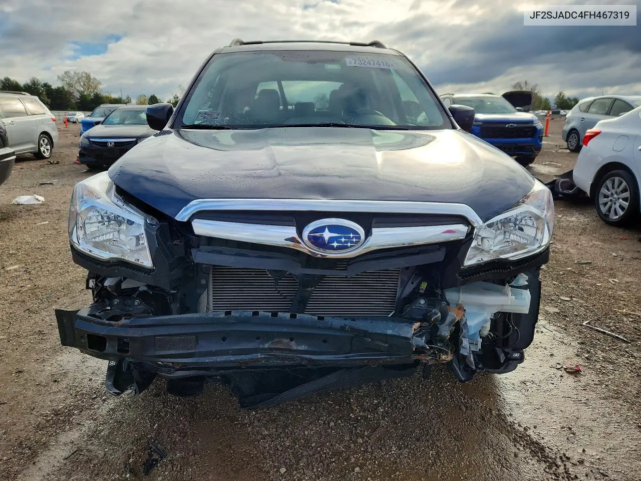 2015 SUBARU FORESTER VIN JF2SJADC4FH467319 — фото 5