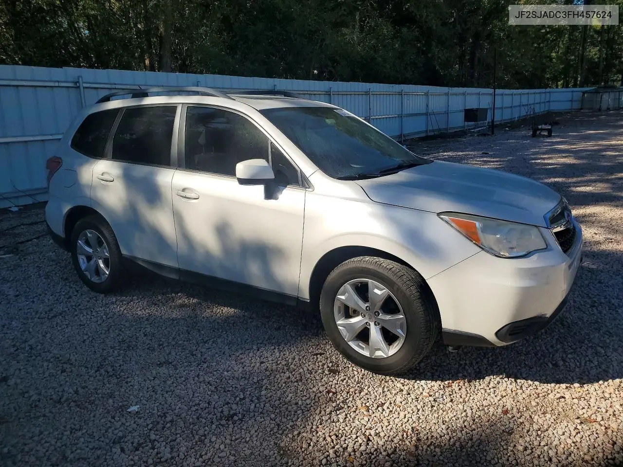 2015 SUBARU FORESTER VIN JF2SJADC3FH457624 — фото 5