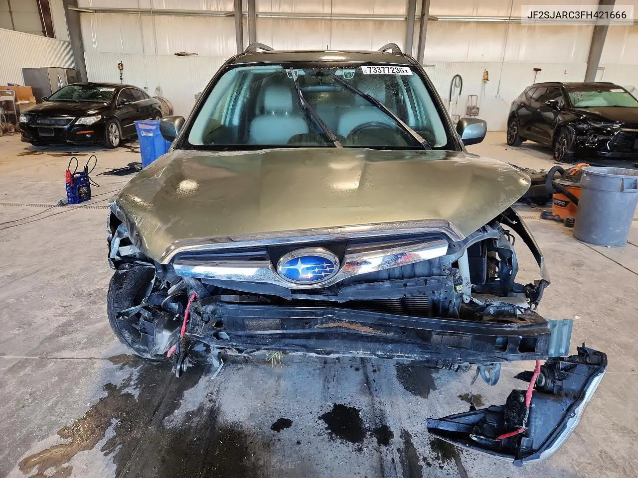 2015 SUBARU FORESTER VIN JF2SJARC3FH421666 — фото 5