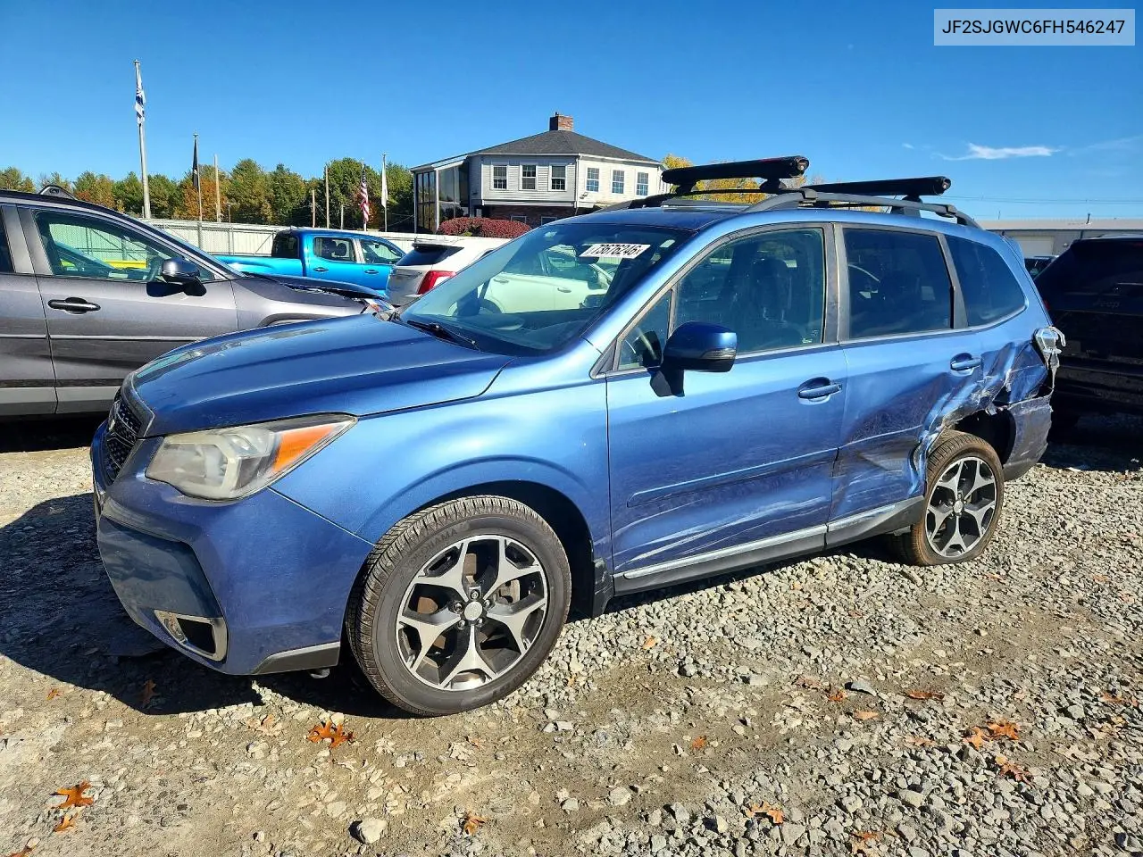 SUBARU FORESTER 2015, VIN JF2SJGWC6FH546247