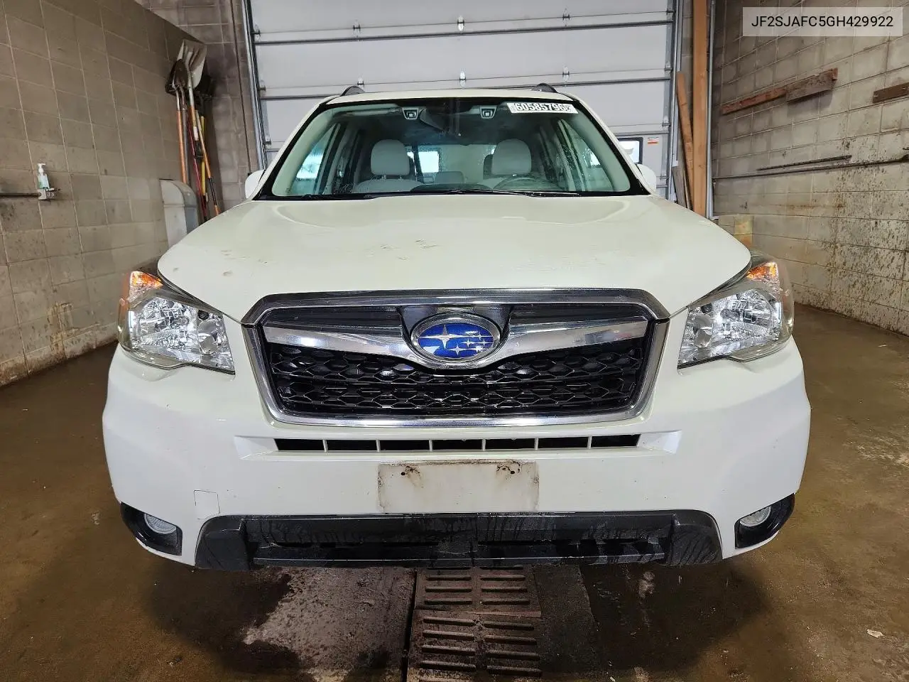 2016 SUBARU FORESTER VIN JF2SJAFC5GH429922 — фото 5