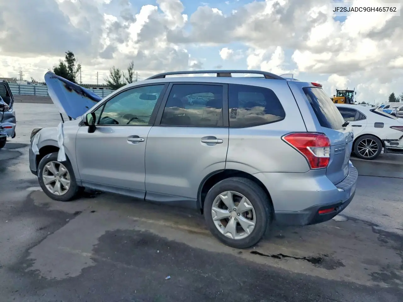 2016 SUBARU FORESTER VIN JF2SJADC9GH465762 — фото 2