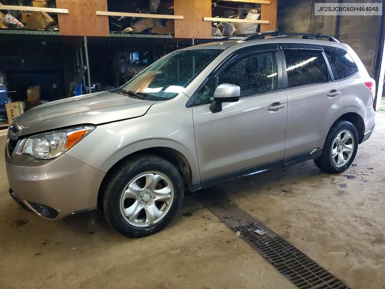 SUBARU FORESTER 2016, VIN JF2SJCBC6GH464048