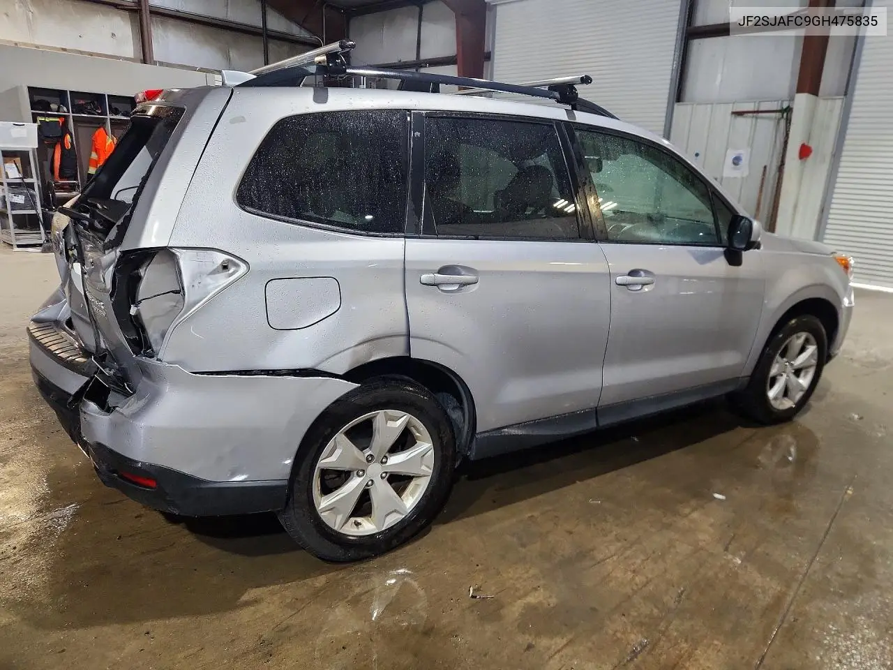 2016 SUBARU FORESTER VIN JF2SJAFC9GH475835 — фото 3