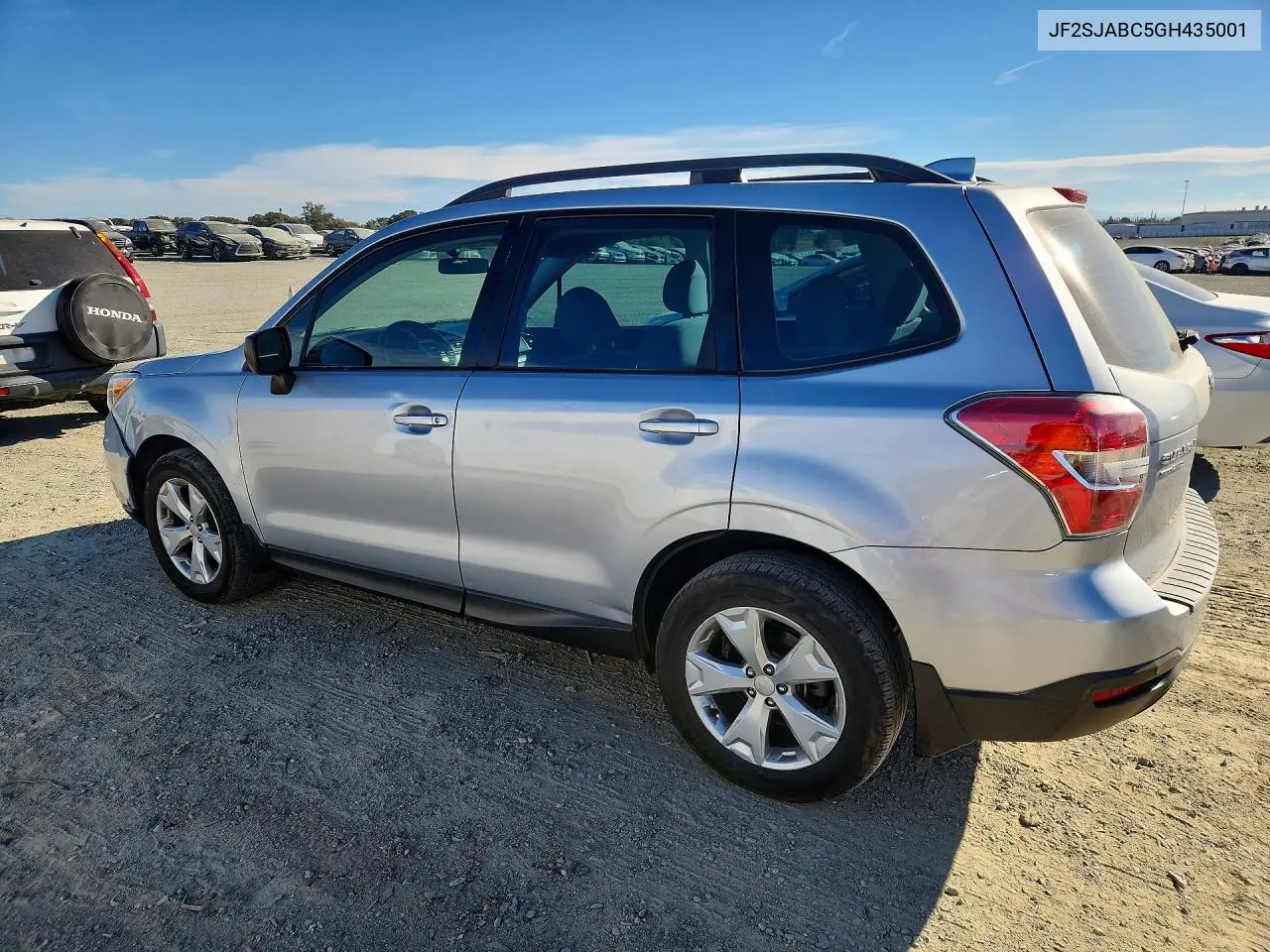 2016 SUBARU FORESTER VIN JF2SJABC5GH435001 — фото 2