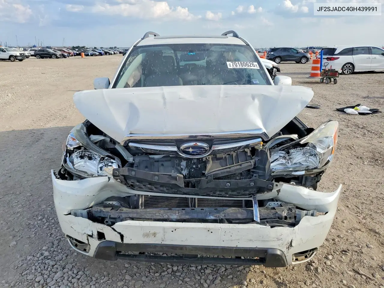 2016 SUBARU FORESTER VIN JF2SJADC4GH439991 — фото 5