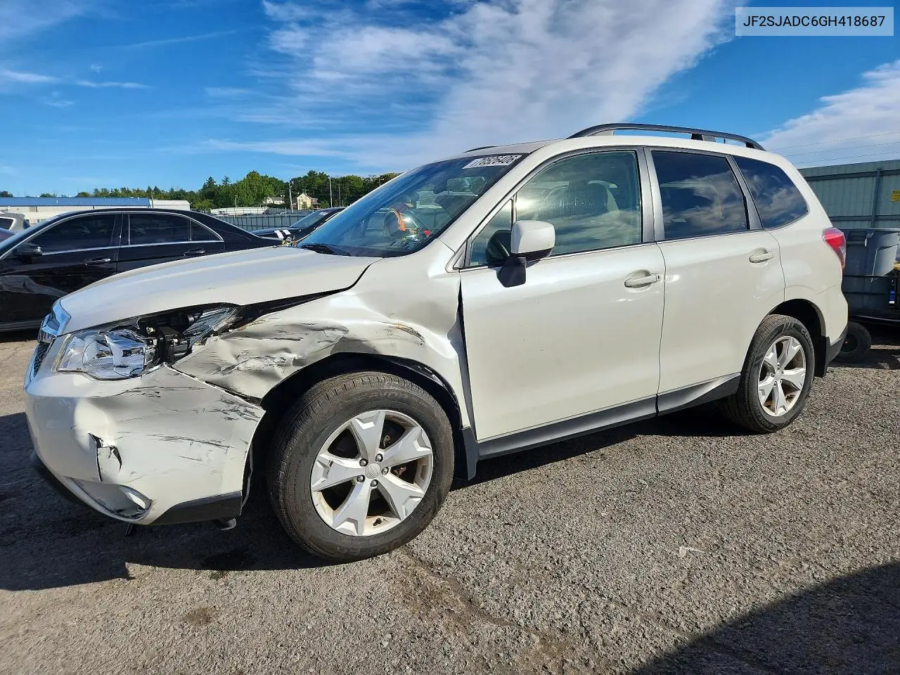 SUBARU FORESTER 2016, VIN JF2SJADC6GH418687