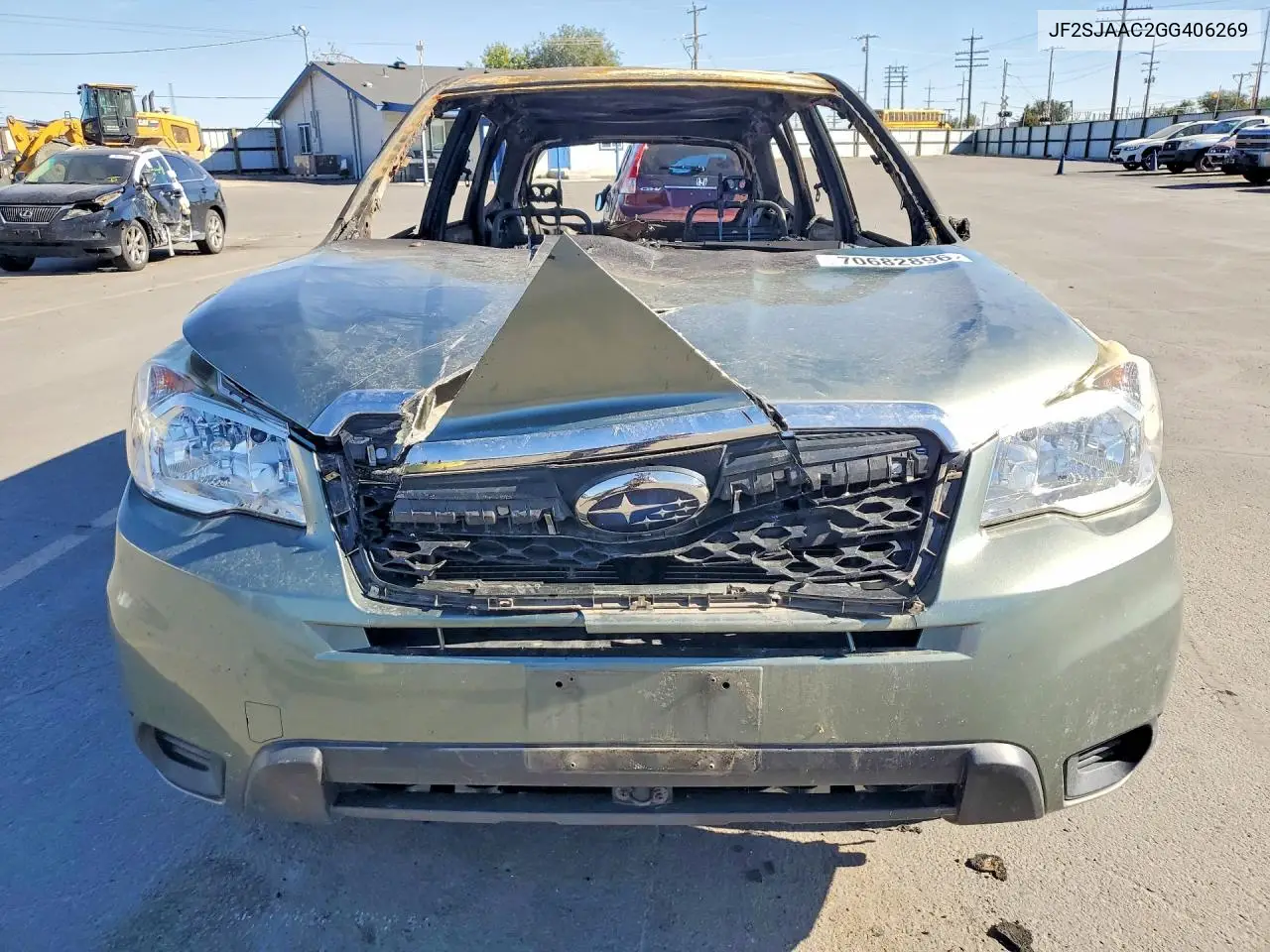 2016 SUBARU FORESTER VIN JF2SJAAC2GG406269 — фото 5