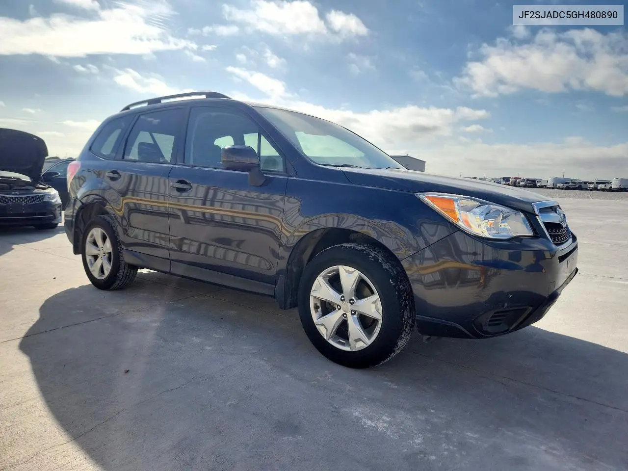 2016 SUBARU FORESTER VIN JF2SJADC5GH480890 — фото 4