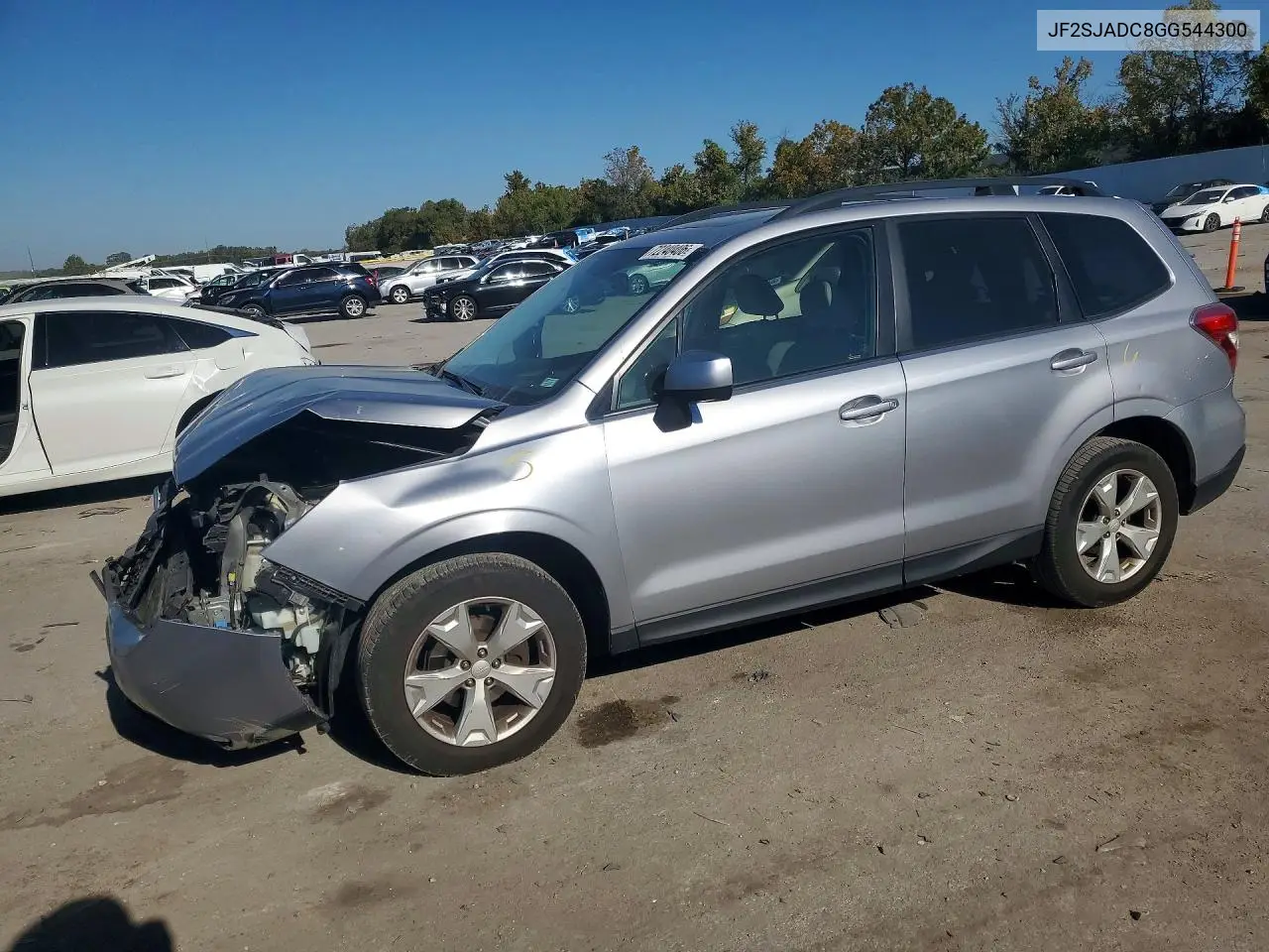 SUBARU FORESTER 2016, VIN JF2SJADC8GG544300