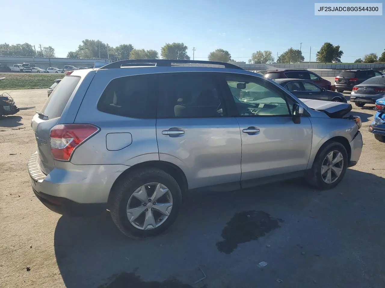 2016 SUBARU FORESTER VIN JF2SJADC8GG544300 — фото 3